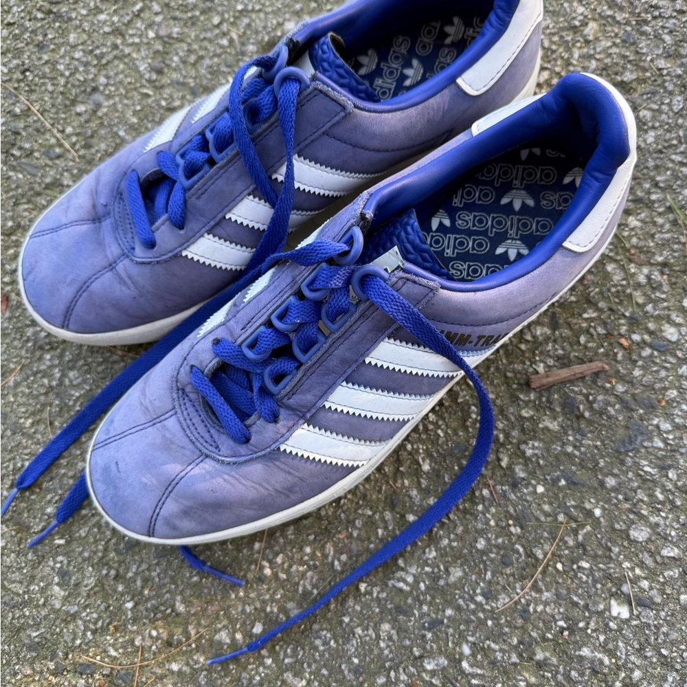 Adidas Purple Blue Sneakers 8.5